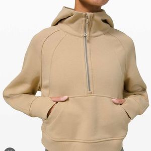 Lululemon half-zip scuba hoodie M/L Trench